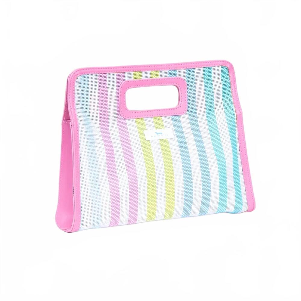 NEW SCOUT women's sunset clutch in havana cabana woven